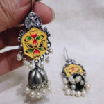 Enamel Painted Earring/Jumkas