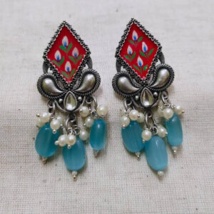 Enamel Painted Earring/Jumkas