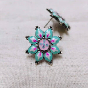 Enamel Painted Earring