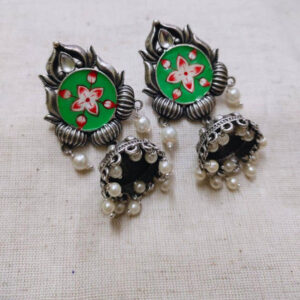 Enamel Painted Earring/Jumkas