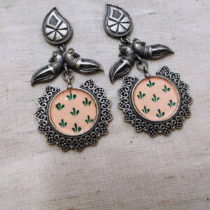 Enamel Painted Earring
