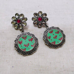 Enamel Painted Earring