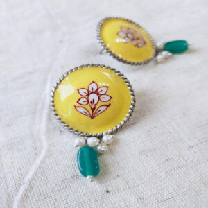 Enamel Painted Earring