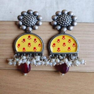 Enamel Painted Earring